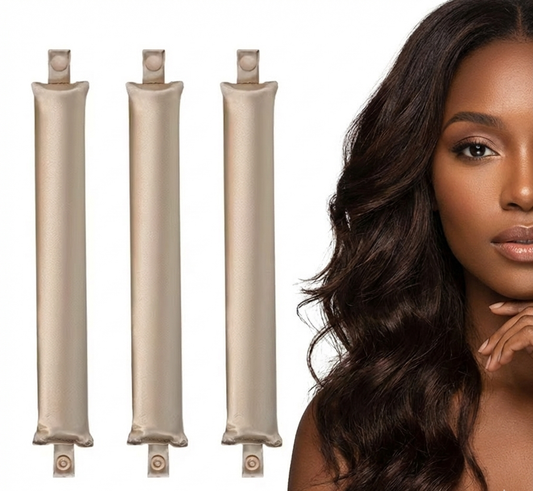 3-Piece Heatless Curl Rod Set